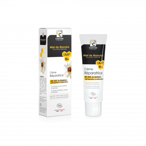 KREMA ZA OPORAVAK KOŽE S 40 % MANUKA MEDA MGO 263+ (IAA10+) Arapska Medicina Zagreb+1