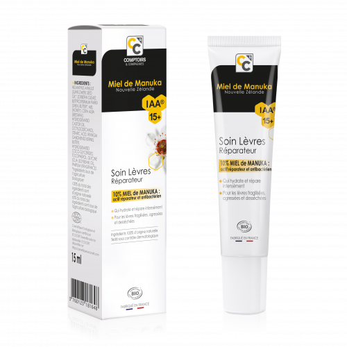Njega usana s 10% Manuka meda MGO 514+ (IAA15+)
