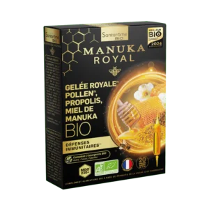 Gelée Royale, Pollen, Propolis & Miel de Manuka BIO