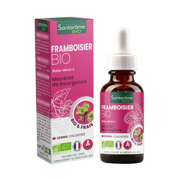 Organski svježi macerat pupoljaka – Malina BIO 30 ml
