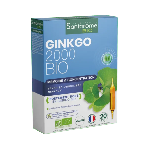 Organski Ginkgo 2000 mg – 20 ampula