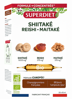 Organski Shiitake Reishi Maitake 20 ampula